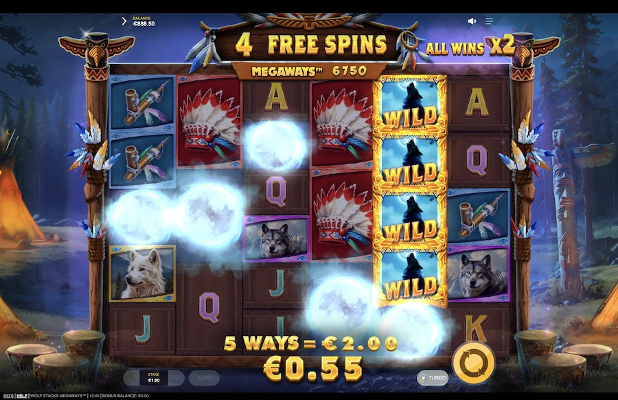 Wolf Stacks Megaways Slot Red Tiger Gaming