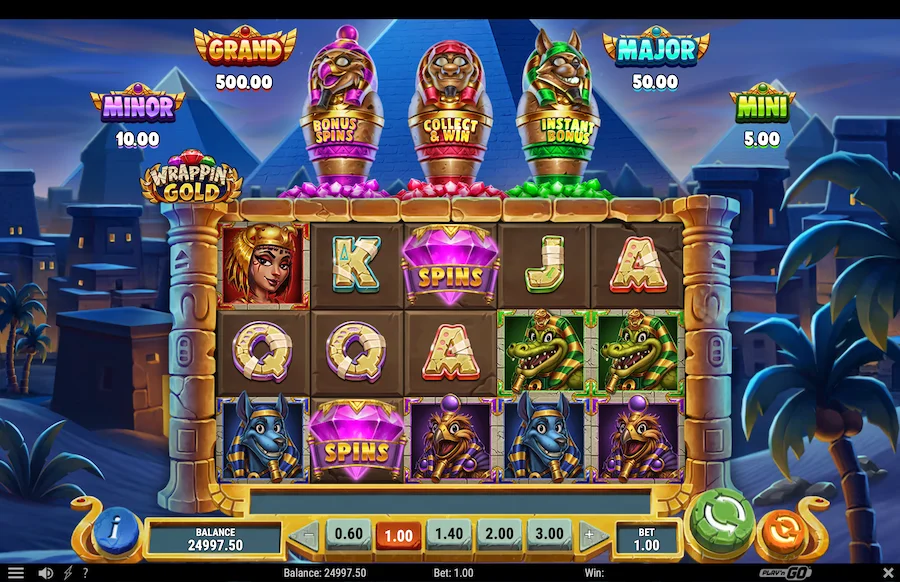 Gameplay Wrappin Gold