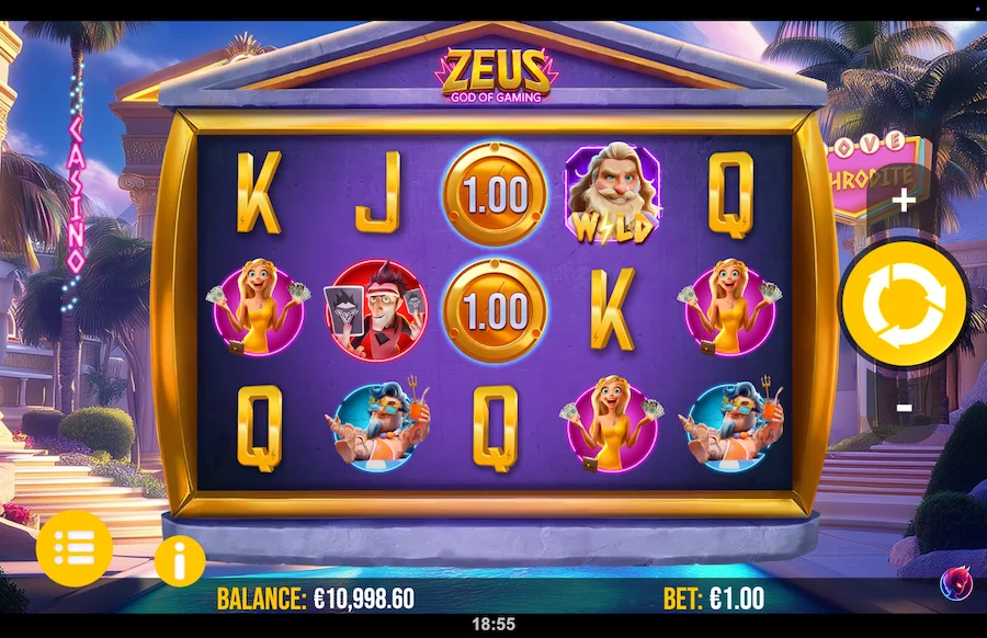 Gameplay Zeus God Of Gaming